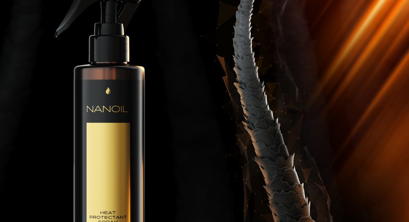 spray termoprotettore per capelli grassi Nanoil